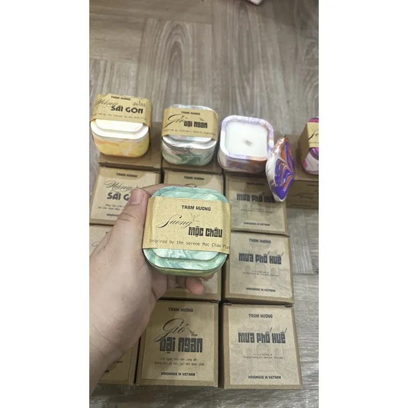 Nến thơm sáp nành local 50gr 735701