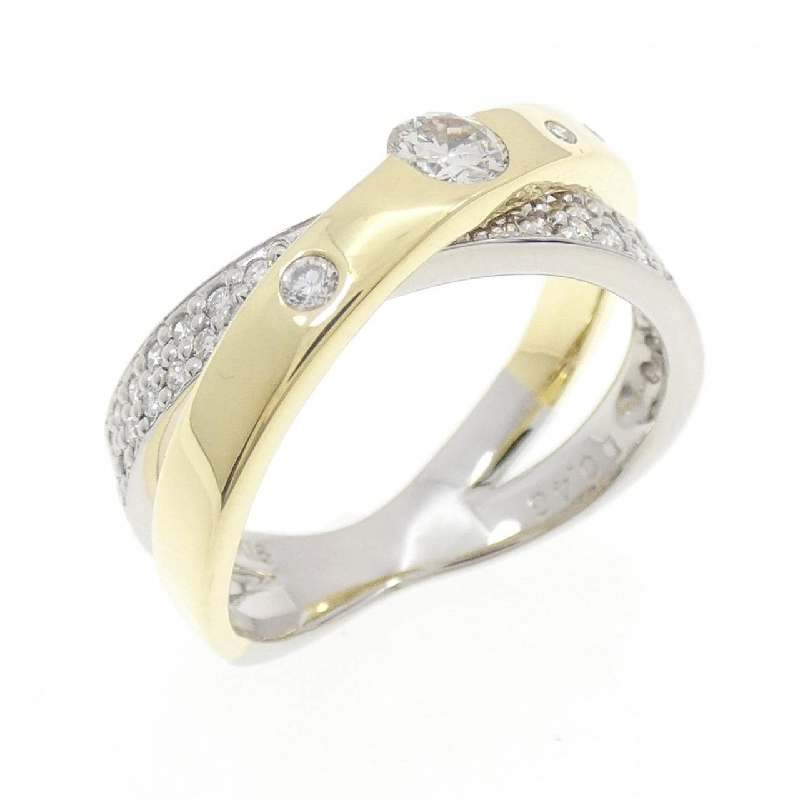 Nhẫn kim cương PT900/K18YG 0.46CT - Hàng hiệu Authentic 846580