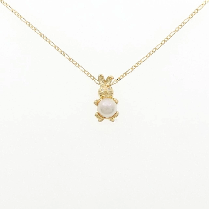 Dây chuyền ngọc trai Akoya 6.2mm K18YG/18KTYG - Hàng hiệu Chính hãng 861051