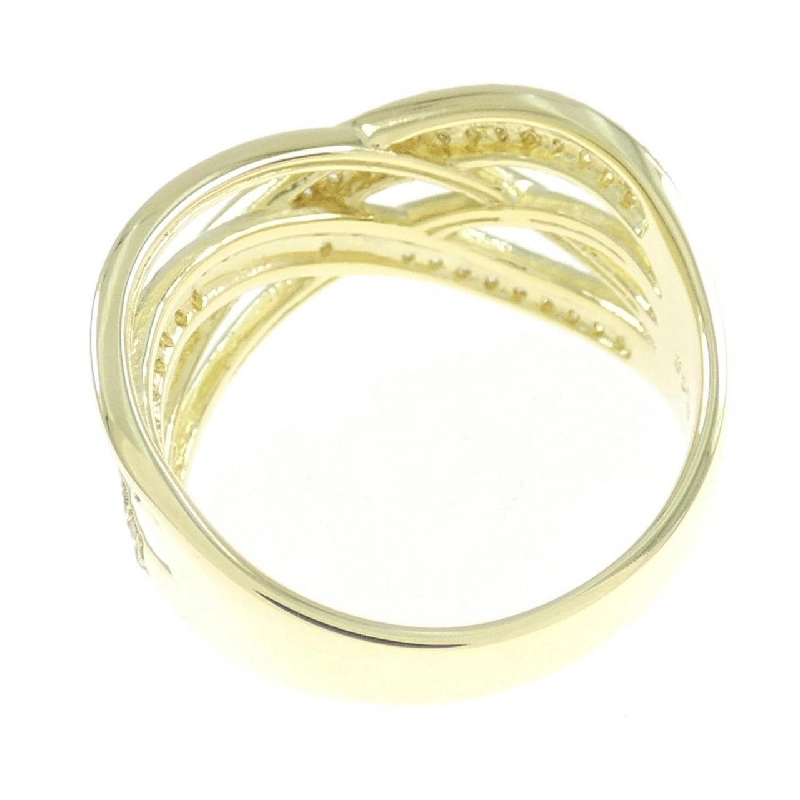 【Sản phẩm mới】Nhẫn kim cương K18YG 0.45CT 672961