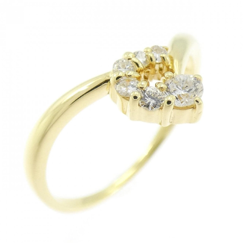 Nhẫn kim cương K18YG 0.15CT 667470