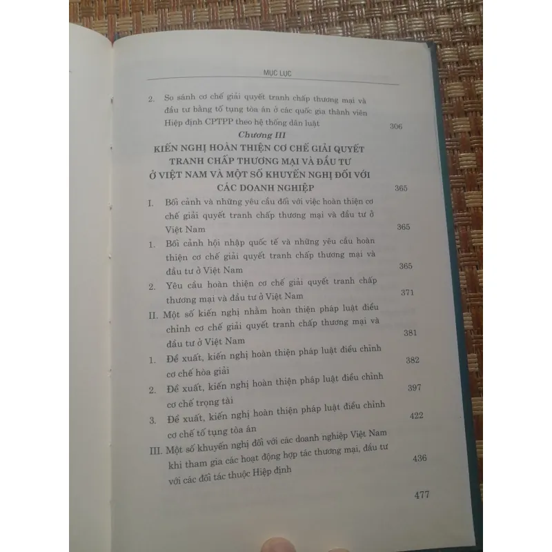 CƠ CHẾ GIẢI QUYẾT TRANH CHẤP THƯƠNG MẠI... 756963