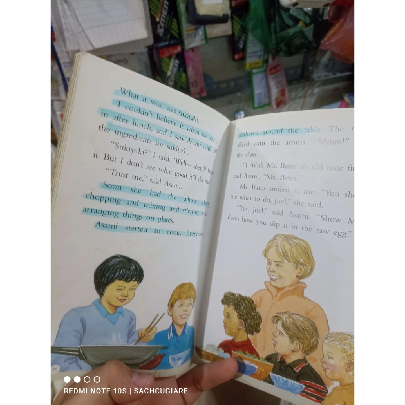 Happy Hamburger Arigatoo, Asami! mới 80% có hightlight Sách tự học tiếng Anh HCM2702 930285