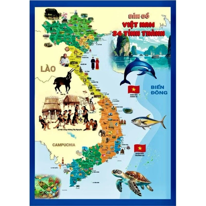 Bộ tranh dán tường bản đồ, lược sử Việt Nam và Thế Giới 418111