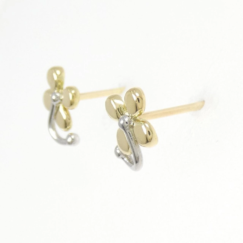 K18YG/PT900 Bông tai - Hàng hiệu Authentic 868628