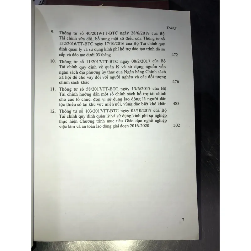 Chính sách, cơ chế tài chính phục vụ dạy nghề và tạo việc làm - Bộ tài chính 627182
