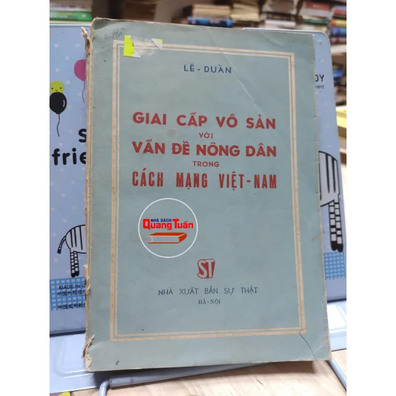 Sách- Giai cấp vô sản với vấn đề nông dân trong cách mạng Việt Nam - Lê Duẩn A1 564989