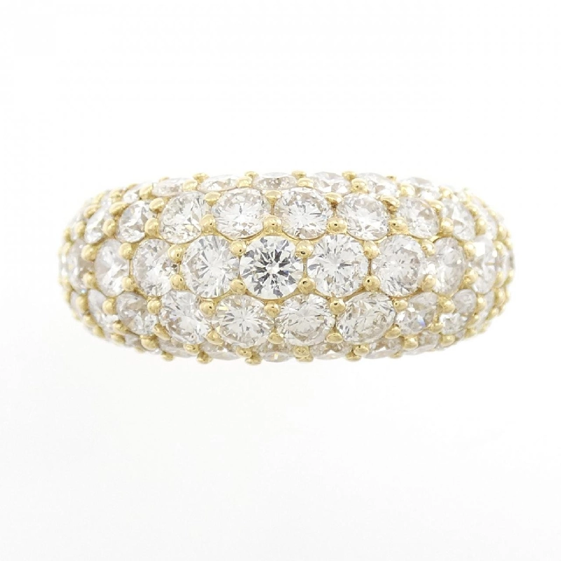 Nhẫn kim cương K18YG 3.01CT 671341