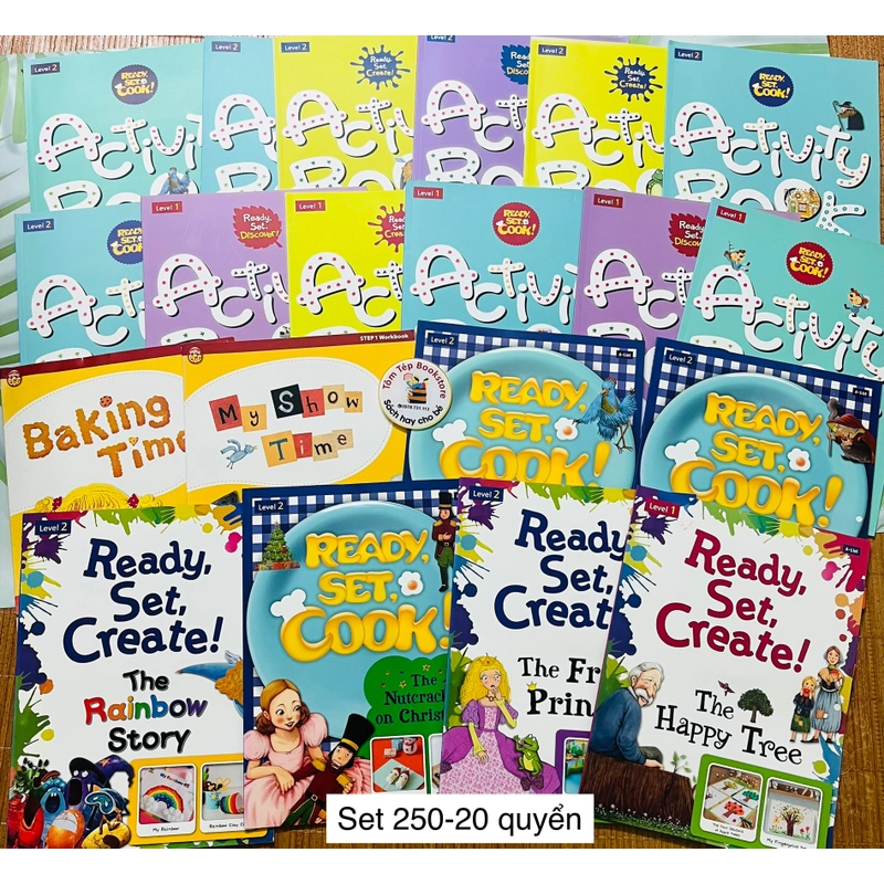 Set sách Ready, Set, Create & Cook 552694
