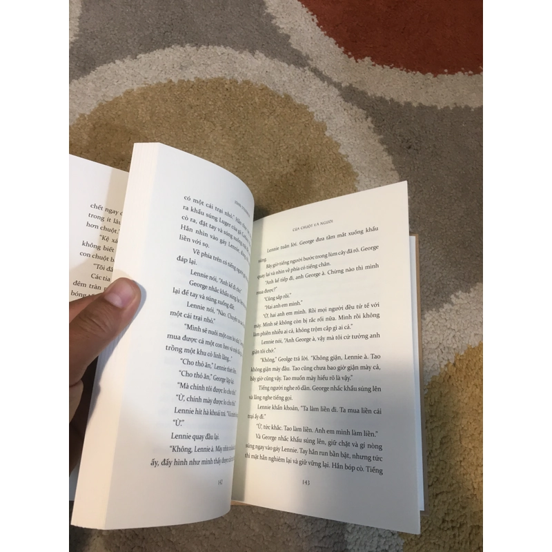 Của Chuột và Người - John Steinbeck (bìa cứng) 139209