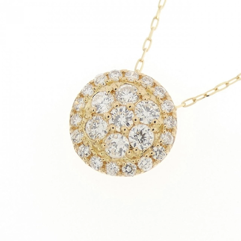 K18YG Dây chuyền kim cương 0.30CT - Hàng hiệu Authentic 857460