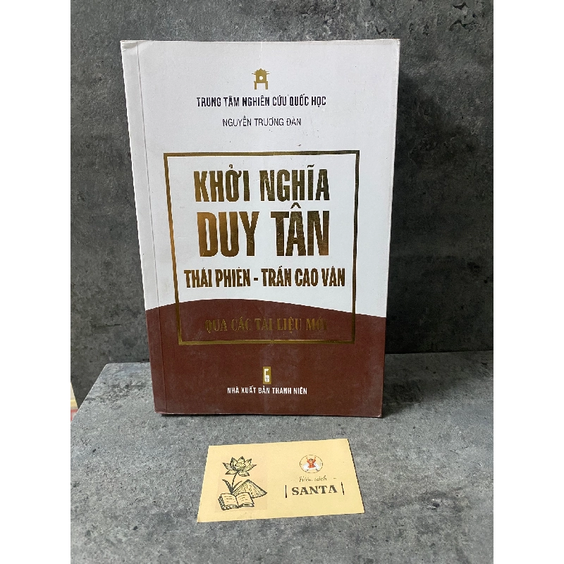 Khởi nghĩa Duy Tân Thái Phiên- Trần Cao Vân qua các tài liệu mới 785541