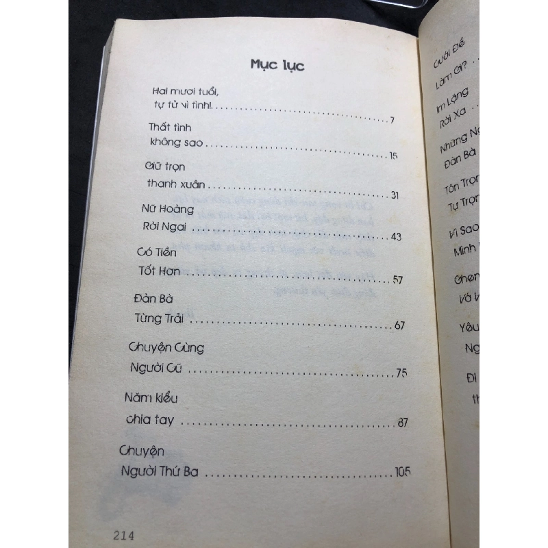 Thất tình không sao 2017 mới 75% có chữ ký của tác giả ố bẩn cong ẩm nhẹ Nguyễn Ngọc Thạch HPB0607 VĂN HỌC 916406