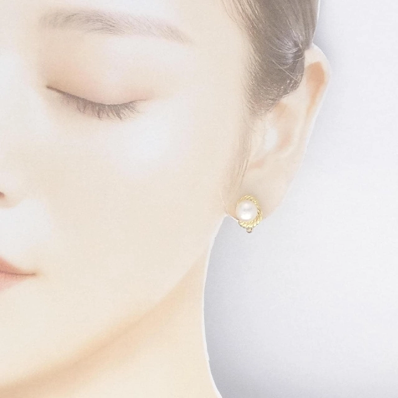 Bông tai ngọc trai Akoya Mikimoto 8mm 665467