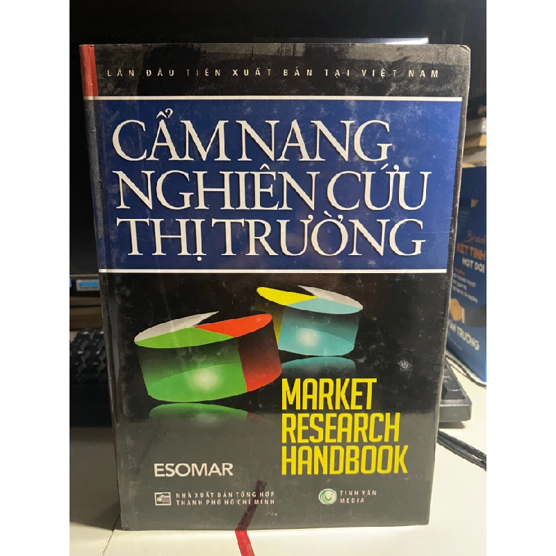 Cẩm Nang Nghiên Cứu Thị Trường-Tác giả Esomar -sách Marketing- sách lưu kho chưa qua sử dụng độ mới 90% STB800 457069