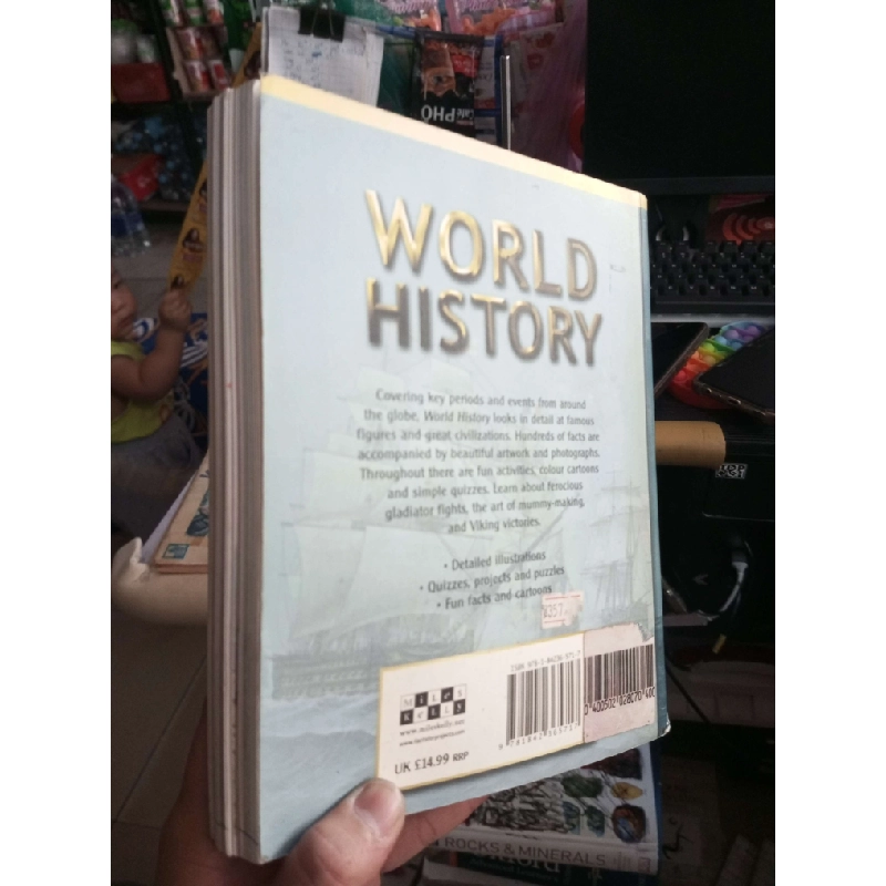 World History mới 60% sách màu, mất bài trang Lịch sử thế giới HCM1004 1007424