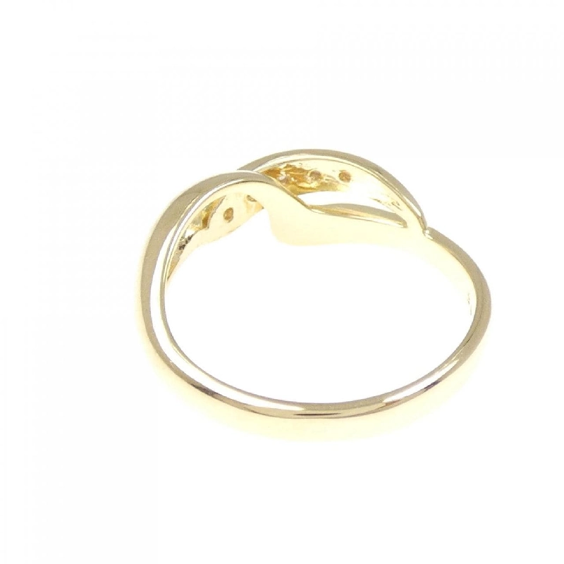 Nhẫn kim cương K18YG 0.05CT 671437