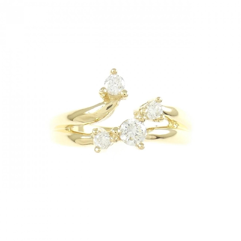 Nhẫn kim cương K18YG 0.25CT - Hàng hiệu Authentic 852551