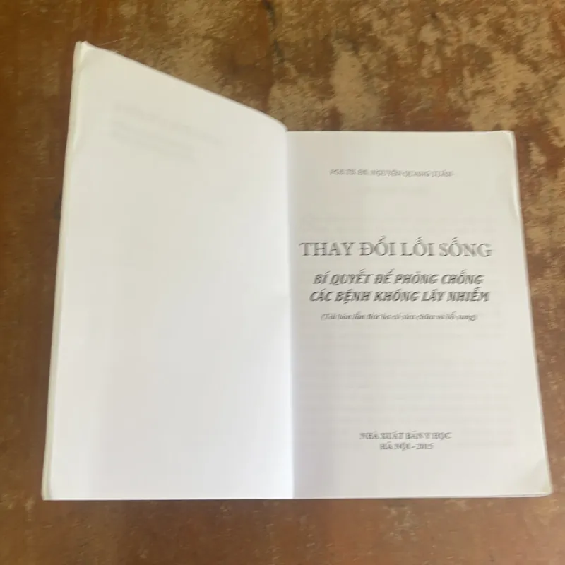 THAY ĐỔI LỐI SỐNG BÍ QUYẾT ĐỂ PHÒNG CHỐNG CÁC BỆNH KHÔNG LÂY NHIỄM- PGS.TS.BS. N.Q. TUẤN  788151