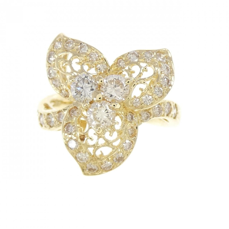 Nhẫn kim cương K18YG 1.00CT - Hàng hiệu chính hãng 854811