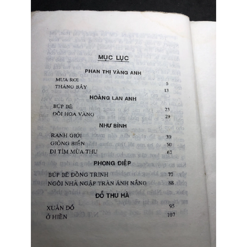 Truyện ngắn trẻ chọn lọc 1997 mới 50% ố bẩn Nhiều tác giả HPB0906 SÁCH VĂN HỌC 160396