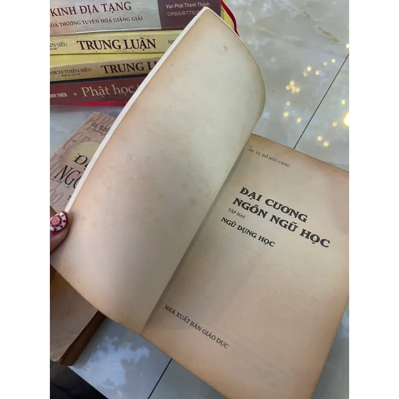 ĐẠI CƯƠNG NGÔN NGỮ HỌC (2 TẬP) - ĐỖ HỮU CHÂU  1028724