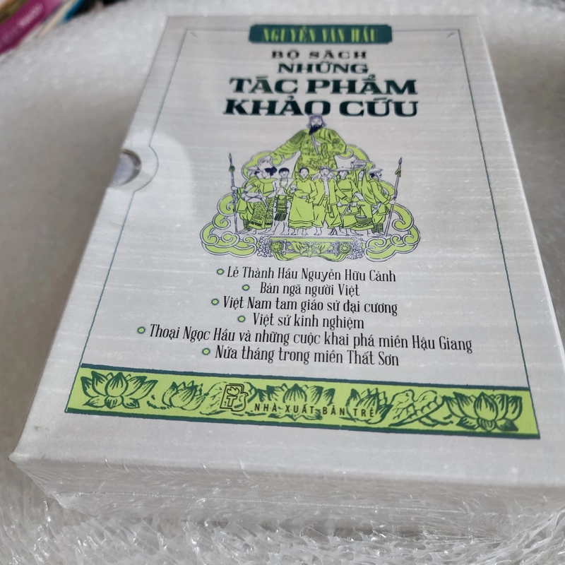 Bộ sách Những tác phẩm khảo cứu 6 cuốn | Nguyễn Văn Hầu  517985