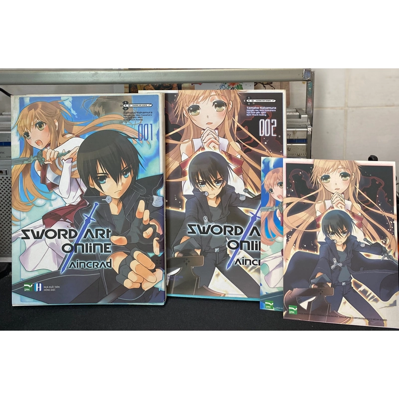 Truyện - Sword Art Online Aincrad - 1+2 (Manga) kèm PK 489424