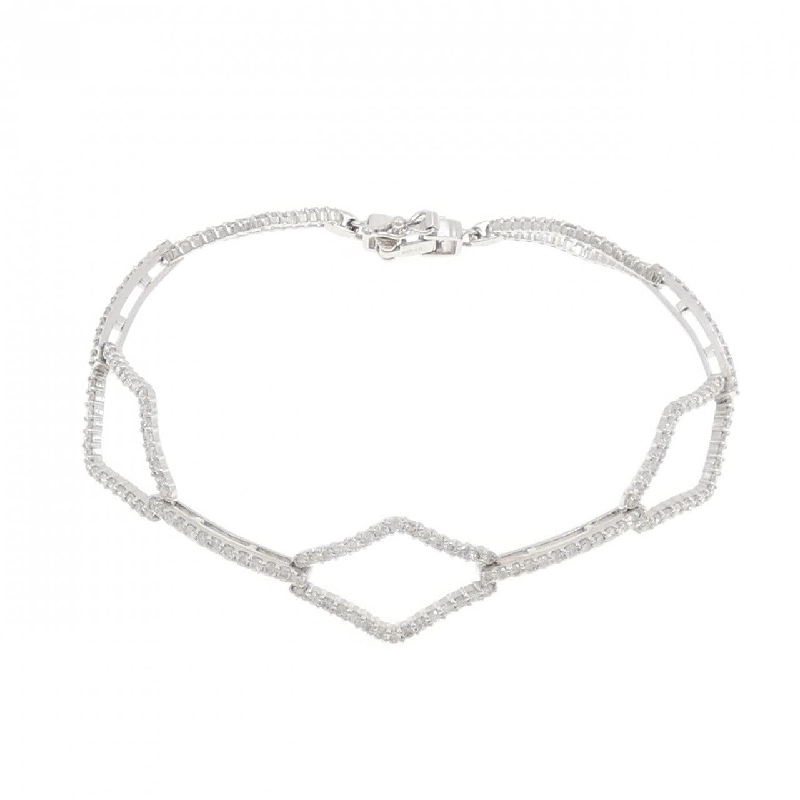 K18WG Vòng tay kim cương 2.03CT - Hàng hiệu Chính hãng 873620