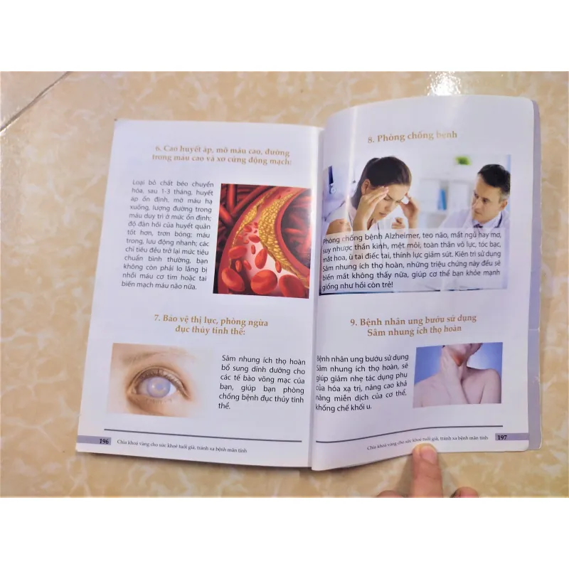 Sách: Chìa khoá vàng cho sức khoẻ tuổi già - Tránh xa bênh mãn tính - TG: Phạm Hồng Liên 751231