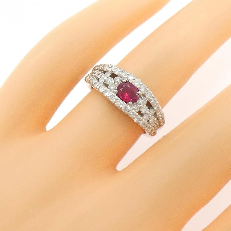 Nhẫn Ruby PT900 0.32CT - Hàng hiệu Chính hãng 846851