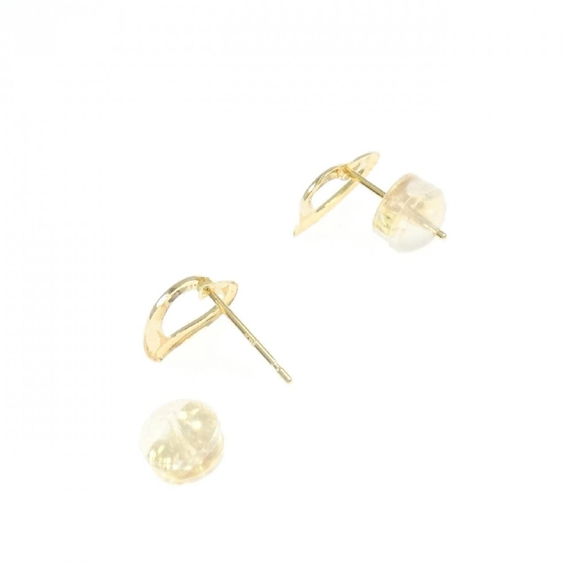 K18YG Bông tai hình trái tim - Hàng hiệu Chính hãng 875604