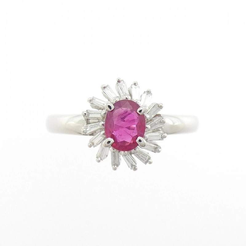 Nhẫn Ruby PT900 0.57CT - Hàng hiệu Chính hãng 853739
