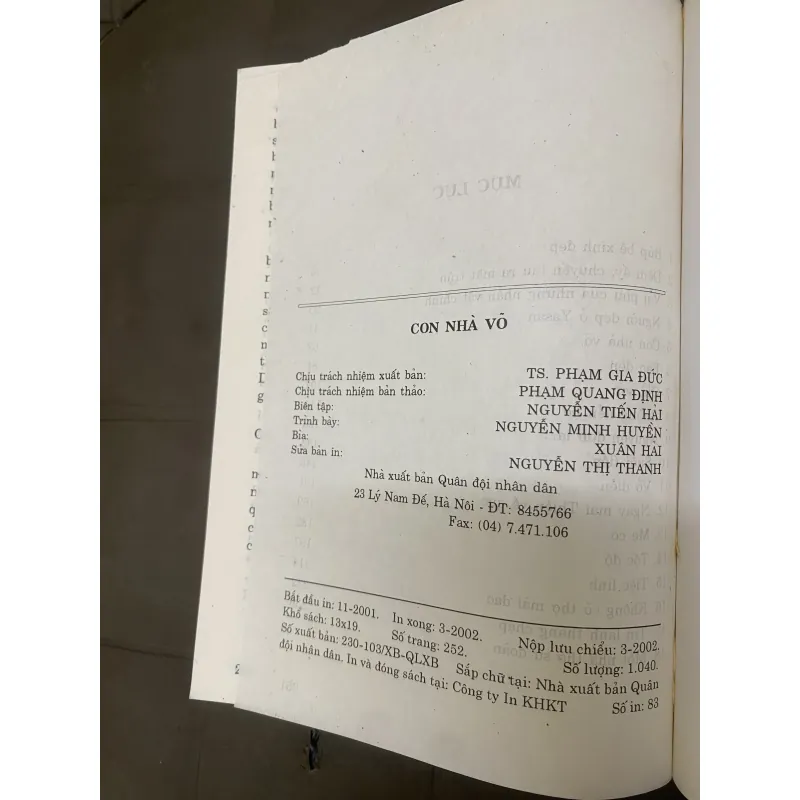 Con nhà võ- Khuất Quang Thụy 1003133