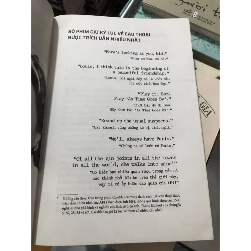 Bộ phim huyền thoại Casablanca 990886