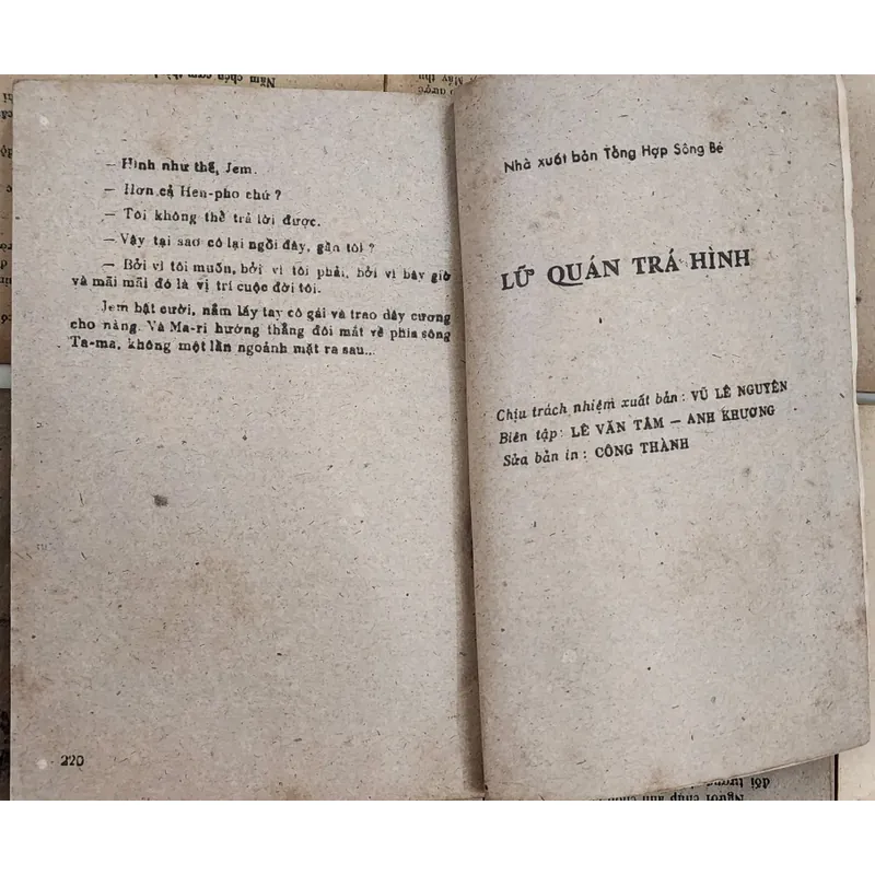 LỮ QUÁN TRÁ HÌNH 
- tiểu thuyết Pháp của nhà văn Daphne Du Maurier

 708985