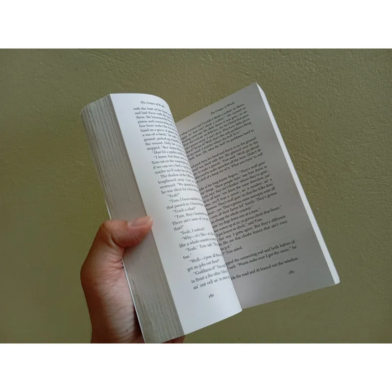The grapes of wrath, english book, sách tiếng Anh  990967