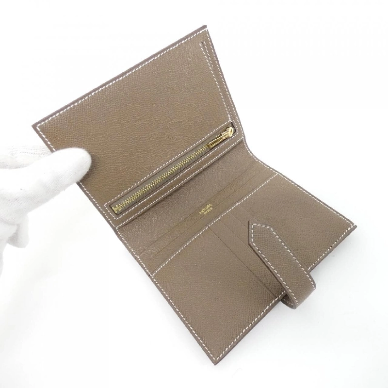 【Sản phẩm chưa sử dụng】Ví Hermès Béa Compact 084817CC 622355