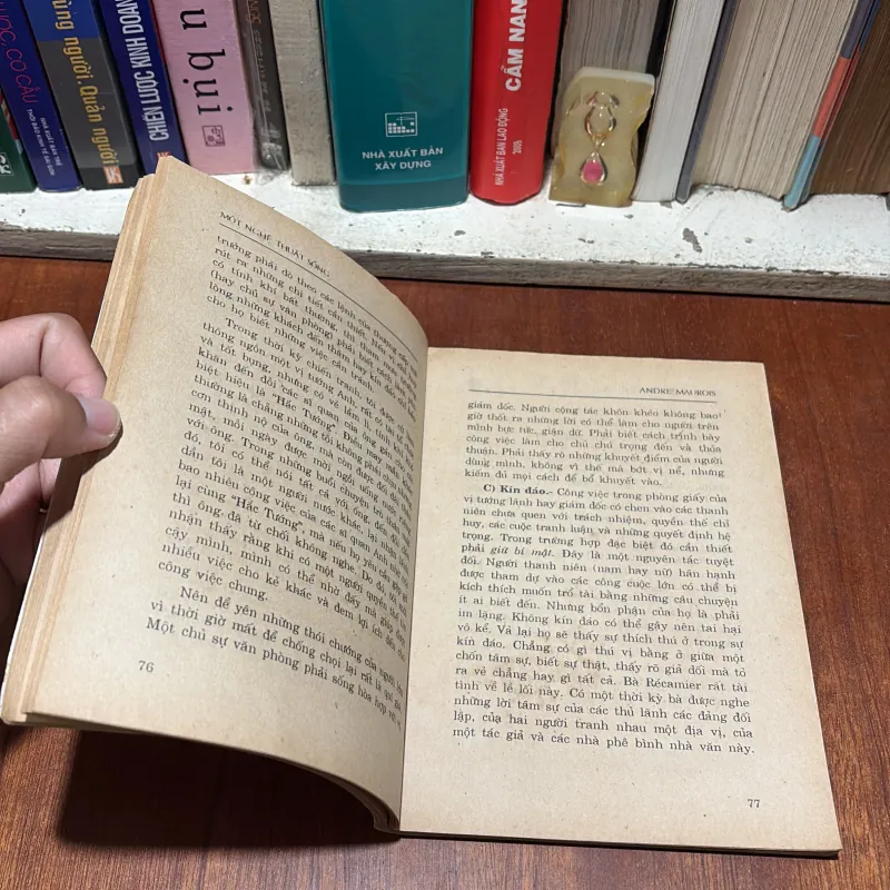 II Sách Kỹ Năng: Một Nghệ Thuật Sống - ANDRE MAUROIS - Hoàng Thu Đông (Dịch) - 1997 792031