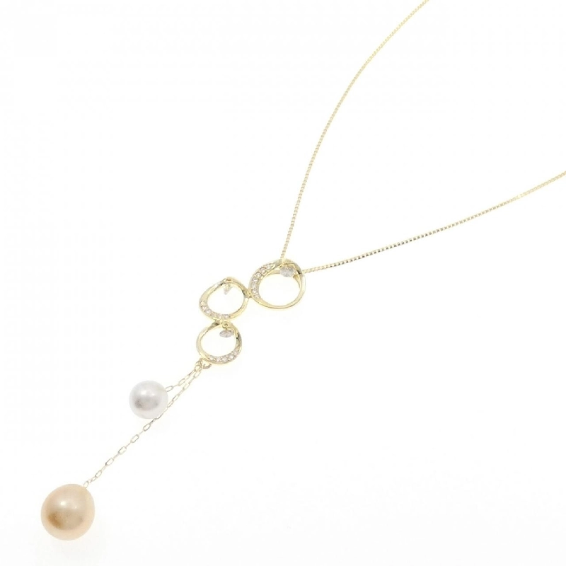 K18YG Ngọc trai trắng - Hàng hiệu Authentic 856512