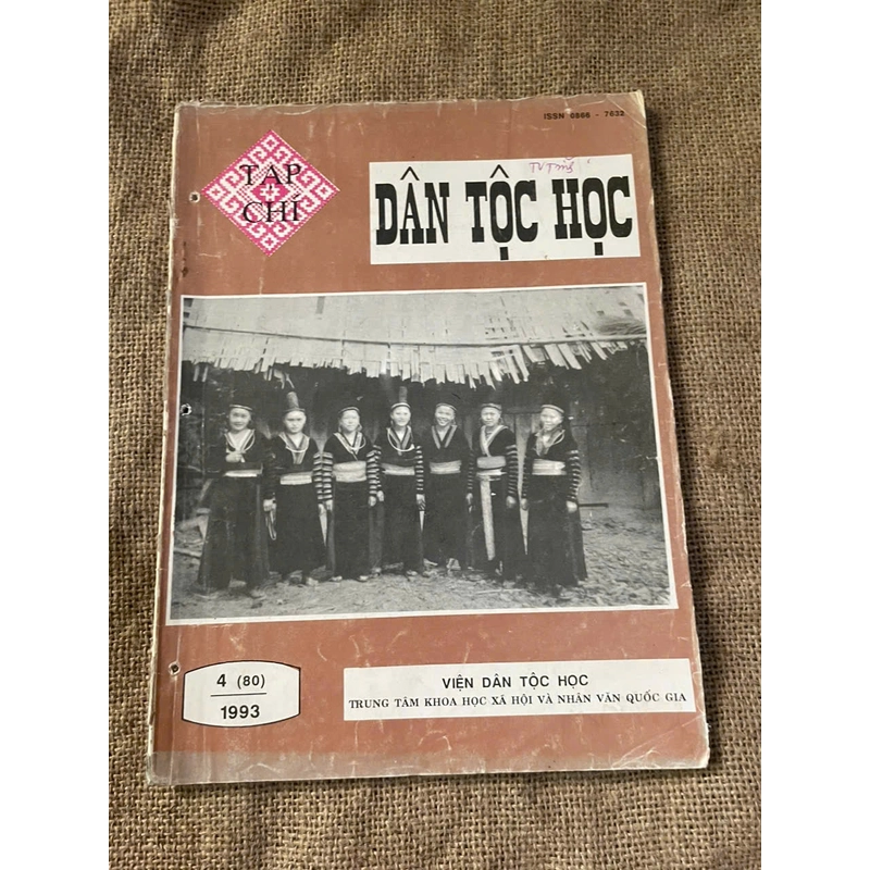 tạp chí Dân tộc học 4.1993- 452604