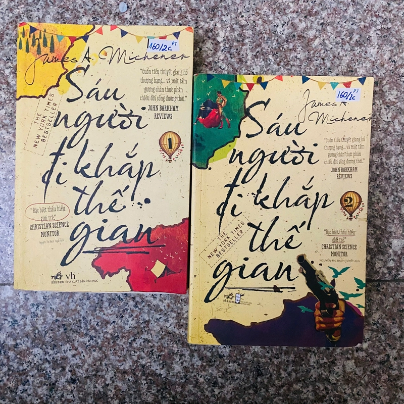 sách: Sáu người đi khắp thế gian - James A. Michener #BIN2HAND 341144