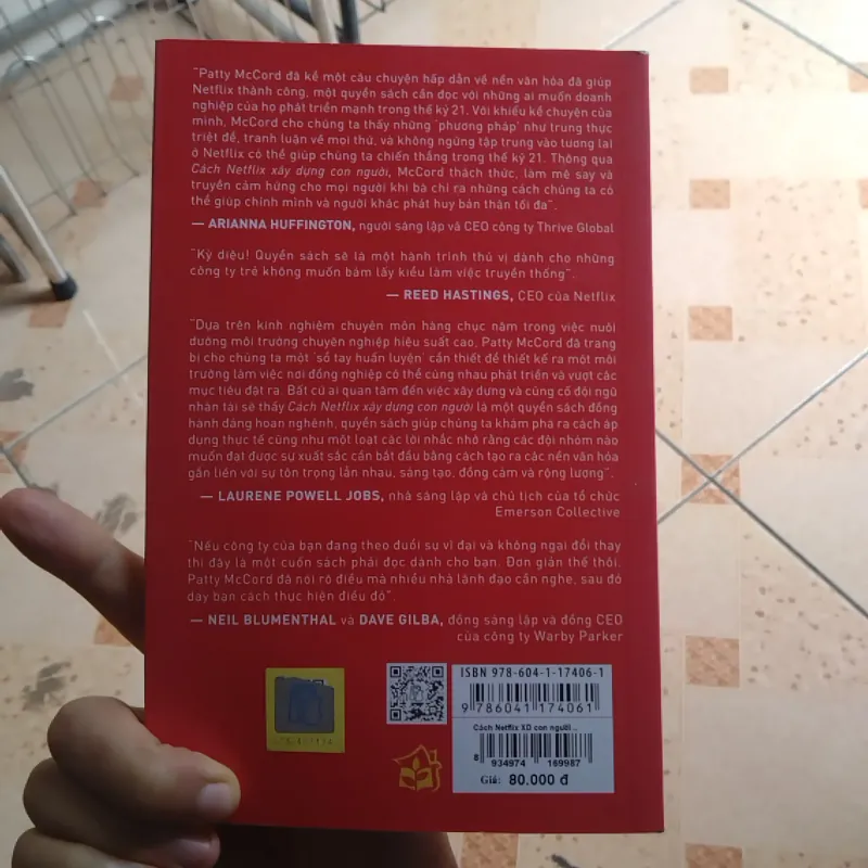 Cách Netflix xây dựng con người - Patty McCord 746959