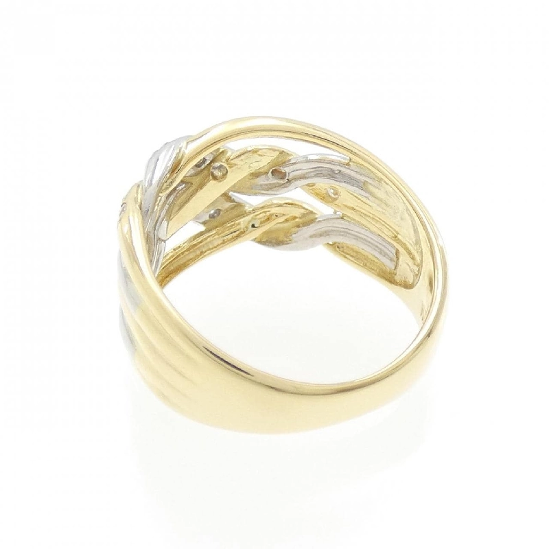 Nhẫn kim cương K18YG/PT 0.20CT - Hàng hiệu Authentic 860085