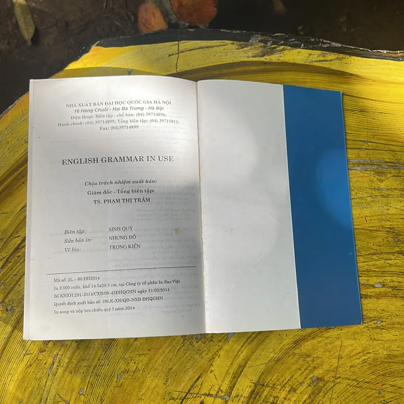 ENGLISH GRAMMAR IN USE 130 ĐỀ MỤC NGỮ PHÁP TIẾNG ANH THÔNG DỤNG 2014 736786