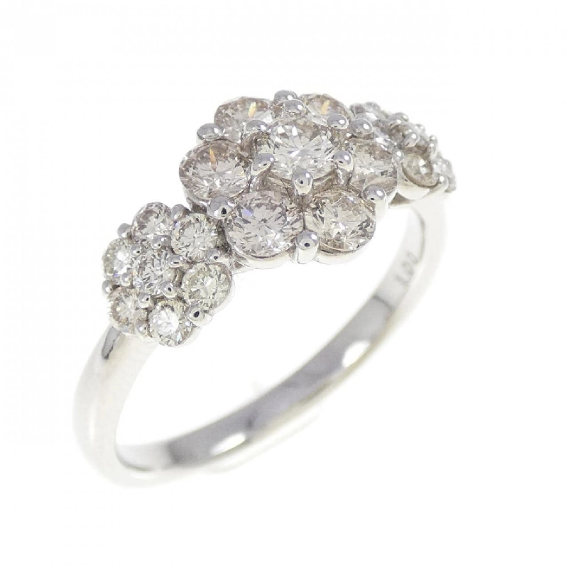 【Sản phẩm mới】Nhẫn kim cương PT900 hình hoa 1.00CT 668696