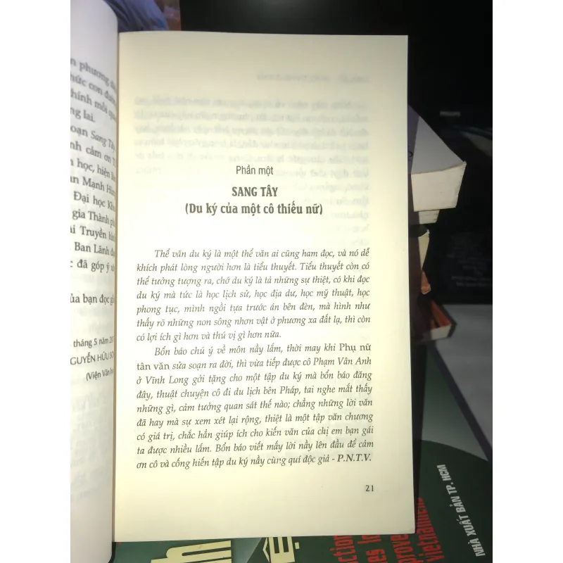 Sang Tây - Mười tháng ở Pháp - Phạm Vân Anh (Đào Trinh Nhất) 1029349