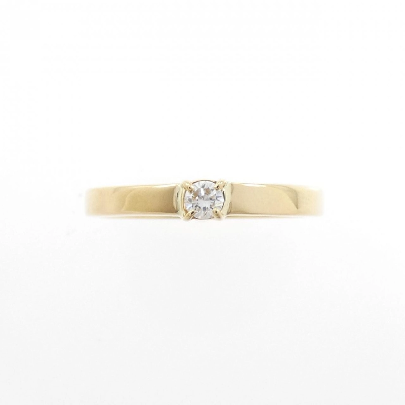 Nhẫn kim cương Solitaire K18YG 0.08CT - Hàng hiệu Authentic 852249