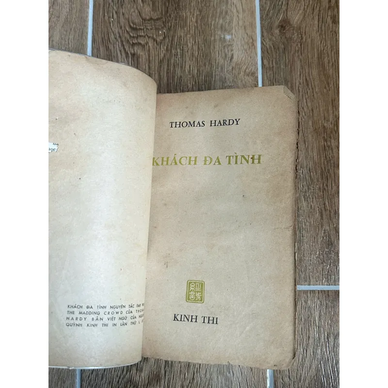 Khách Đa Tình - Thomas Hardy (2 Tập) (Sách Trước 75) 738039