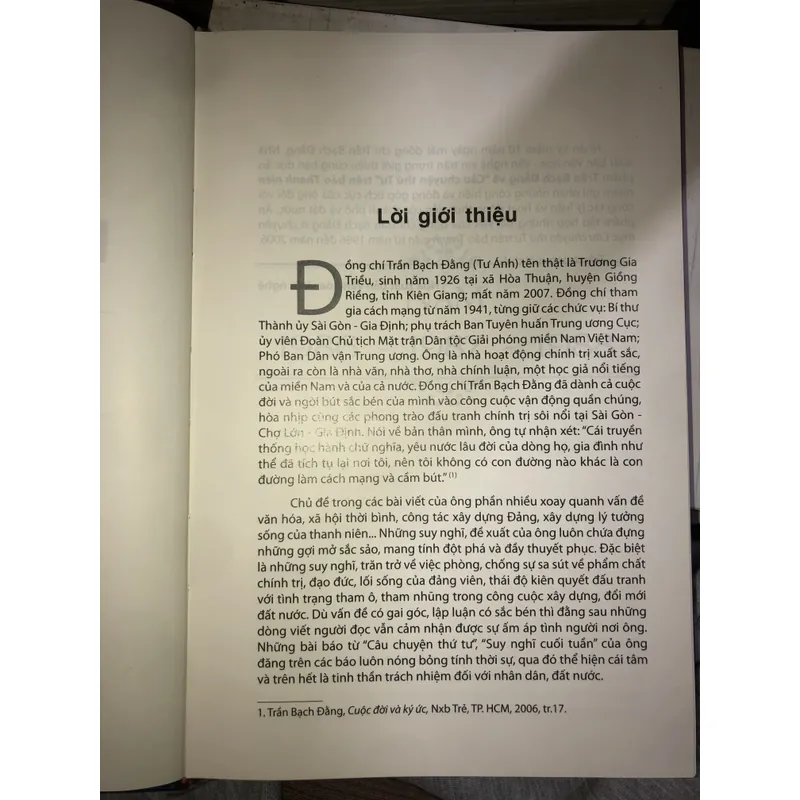 Trần Bạch Đằng và “câu chuyện thứ Tư” trên báo Thanh Niên  597155